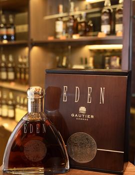 Gautier Eden Cognac (decanter, hộp gỗ)