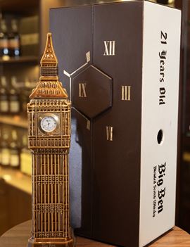Big Ben 21yo Blended Scotch Whisky (bình gốm tháp đồng hồ)