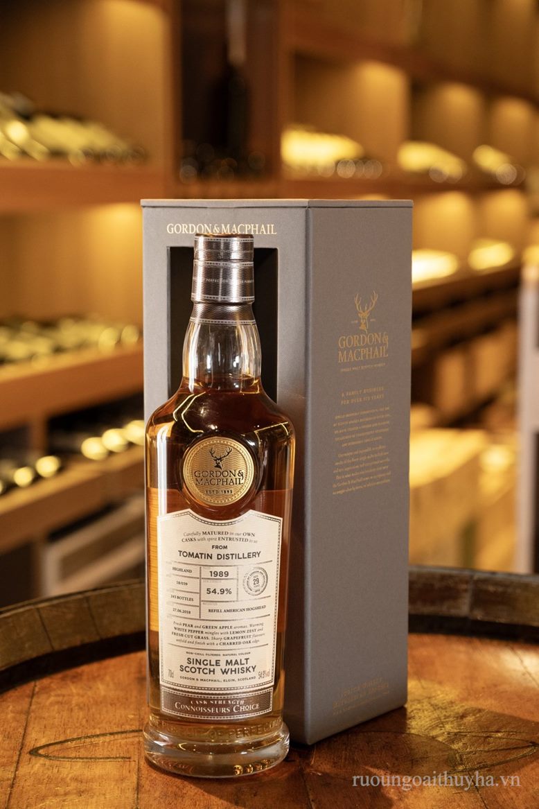 Gordon & MacPhail Connoisseurs Choice Tomatin 1989 29yo Cask Strength