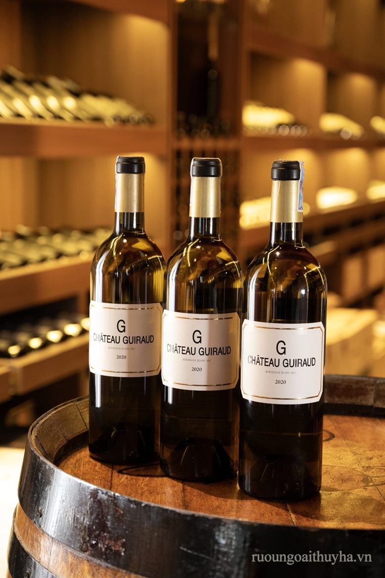 G de Château Guiraud Bordeaux Blanc Sec 2020