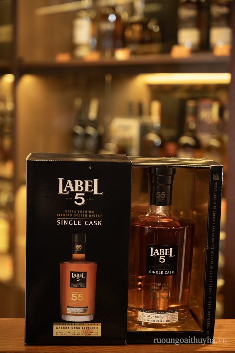 Label 5 Single Cask Reserve No.55 Sherry Cask Finish