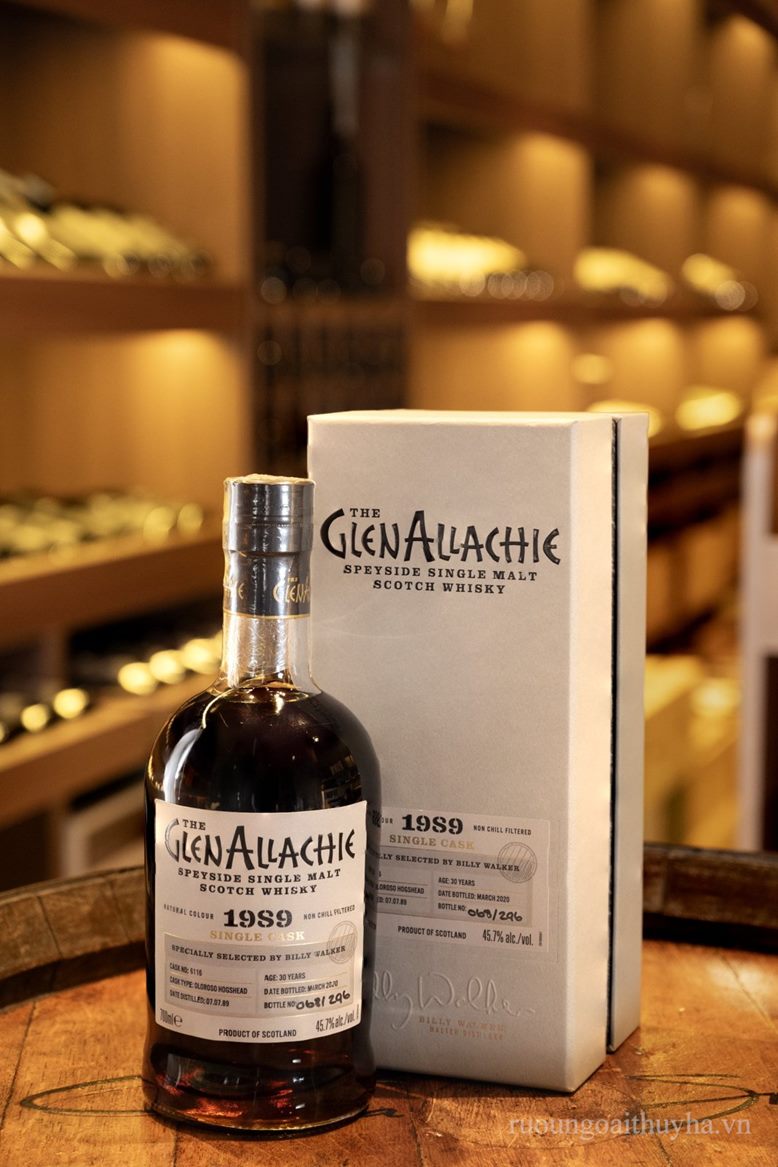 GlenAllachie 1989 30yo Single Cask (cask 6116)
