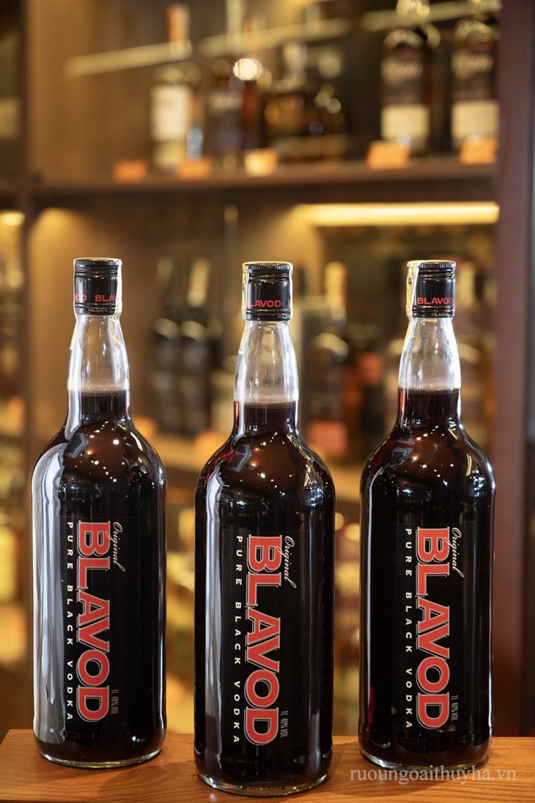 Blavod Pure Black Vodka 1L
