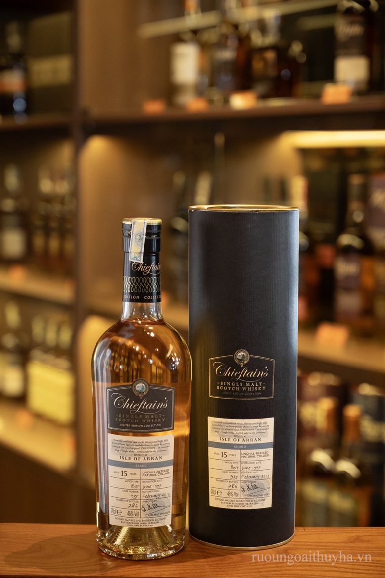 Chieftain's Isle of Arran 15yo Single Malt