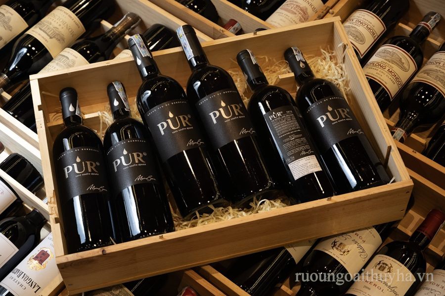 PUR Grand Vin de Bordeaux 2015 (không thêm sulfite)
