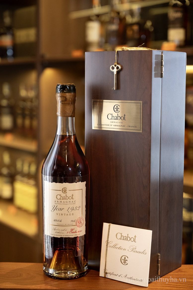 Chabot 1932 Vintage Armagnac (hộp gỗ)