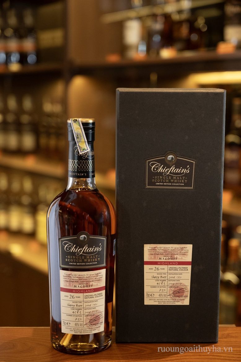 Chieftain's Macduff 26yo Sherry Butt