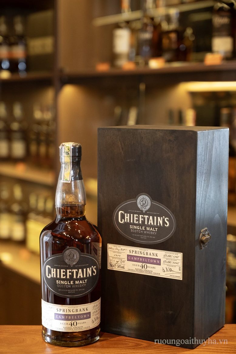 Chieftain's Springbank 40yo 1968 Campbeltown Single Malt