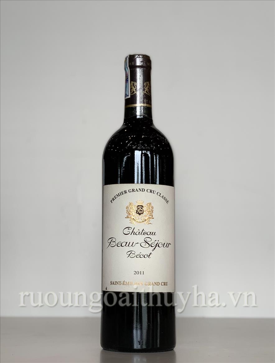 Château Beau-Séjour Bécot 2011