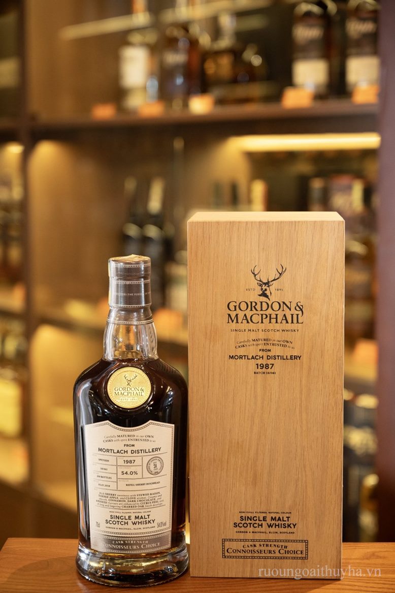 Gordon & MacPhail Connoisseurs Choice Mortlach 1987