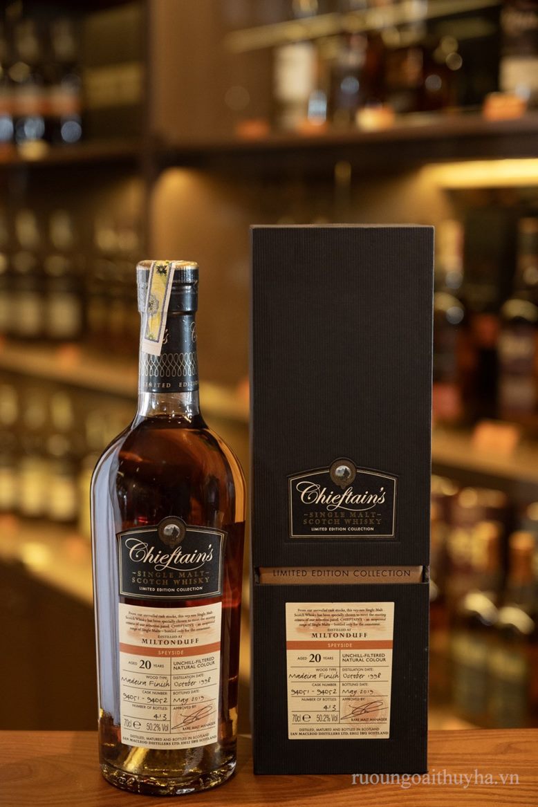 Chieftain's Miltonduff 20yo Madeira Finish