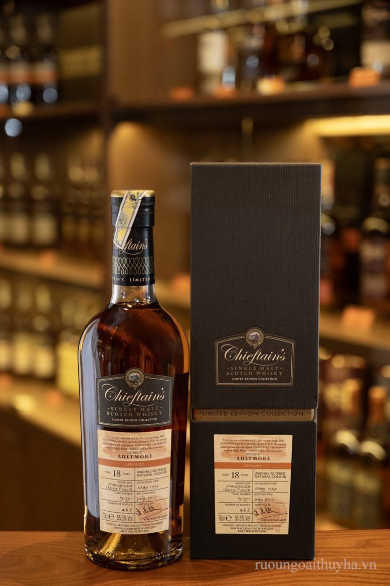 Chieftain's Aultmore 18yo Manzanilla Finish