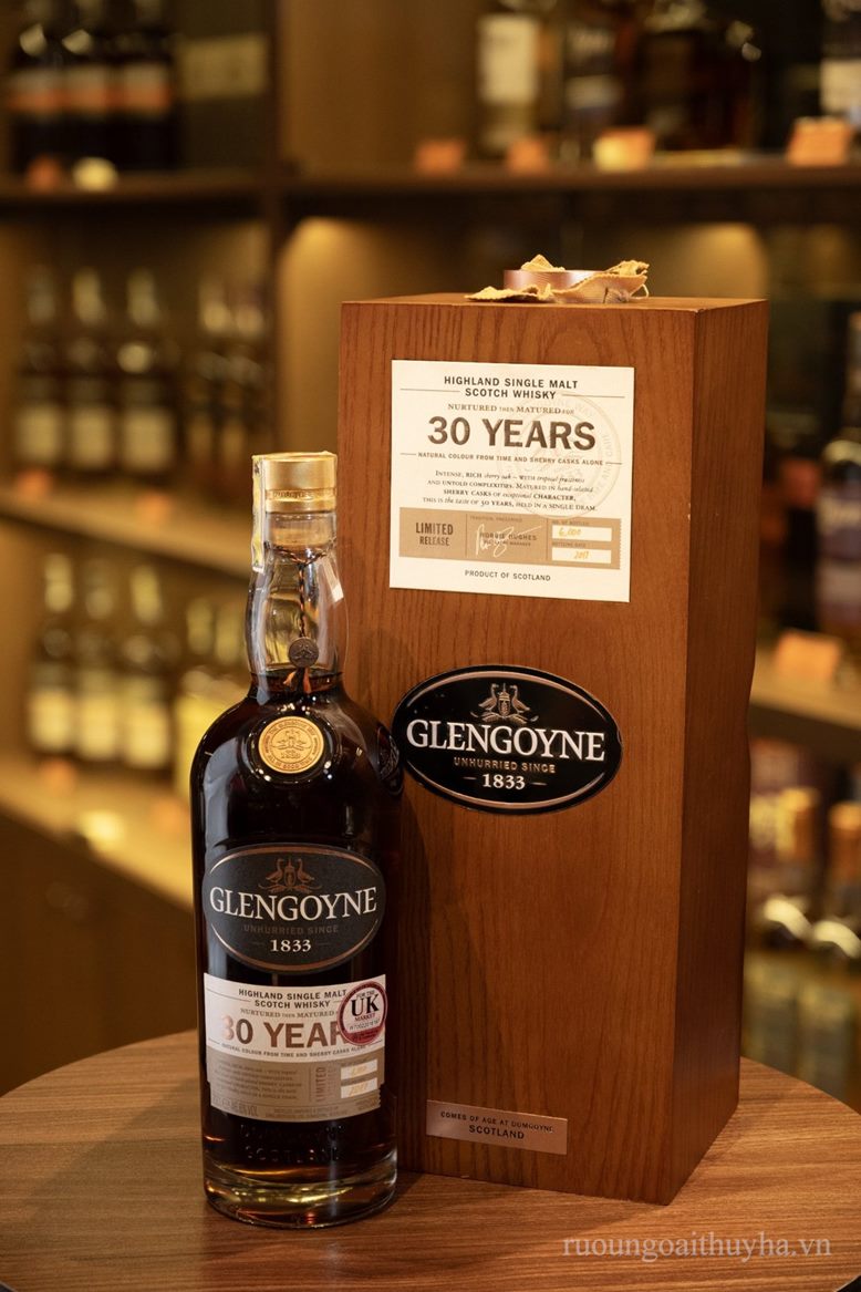 Glengoyne 30yo Highland Single Malt (bản 2017)