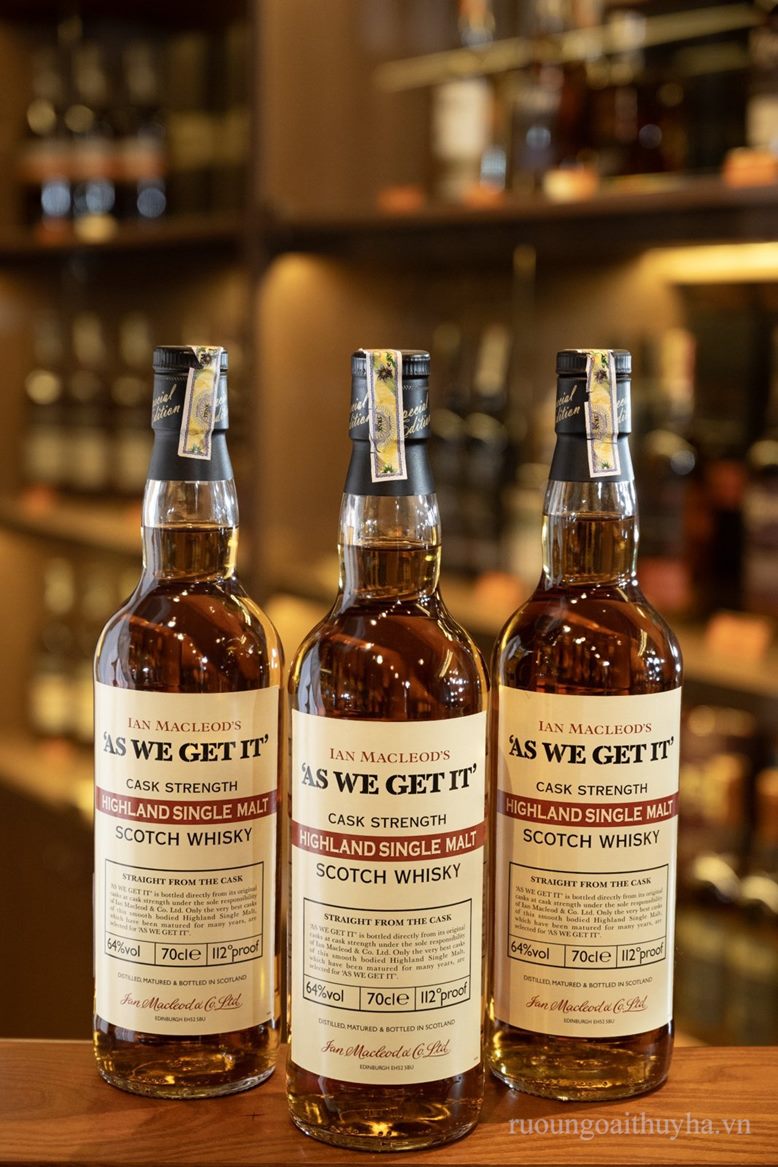 As We Get It Highland Single Malt Cask Strength