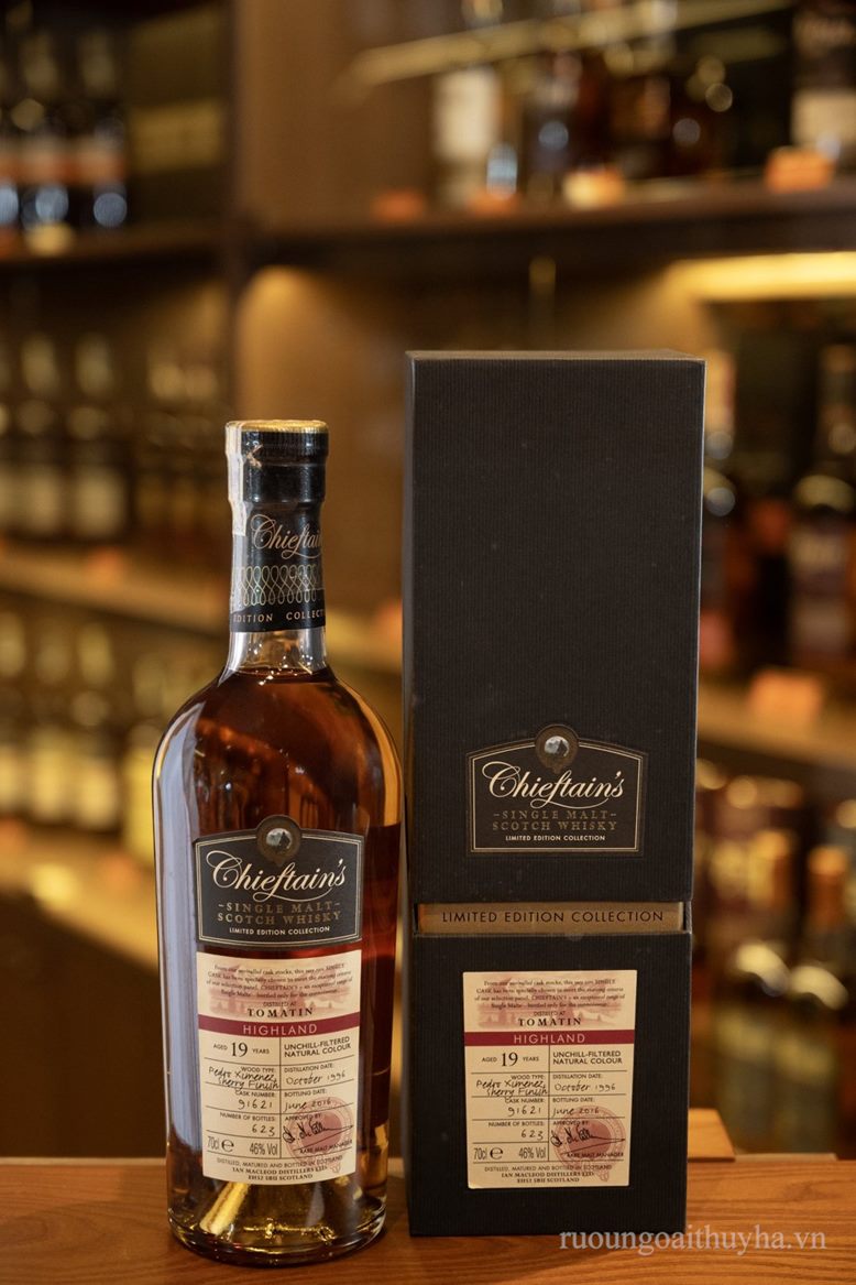 Chieftain's Tomatin 19yo PX Sherry Finish