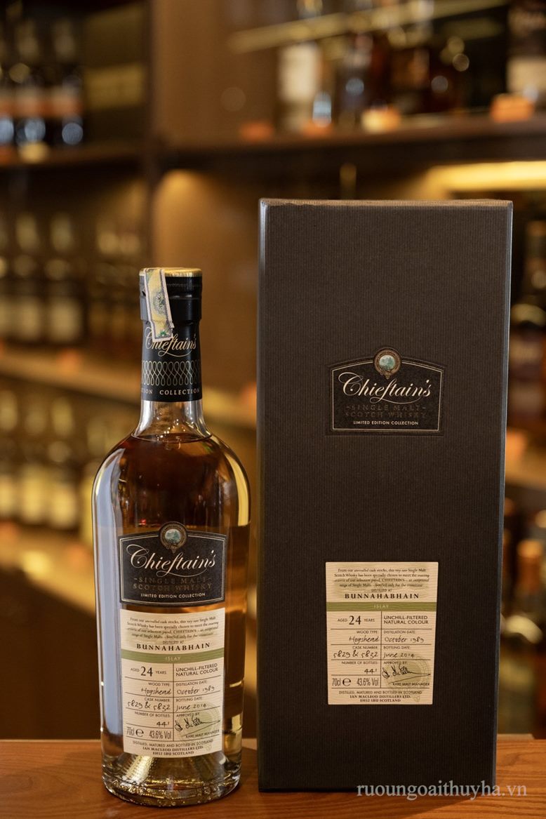 Chieftain's Bunnahabhain 24yo Islay Single Malt